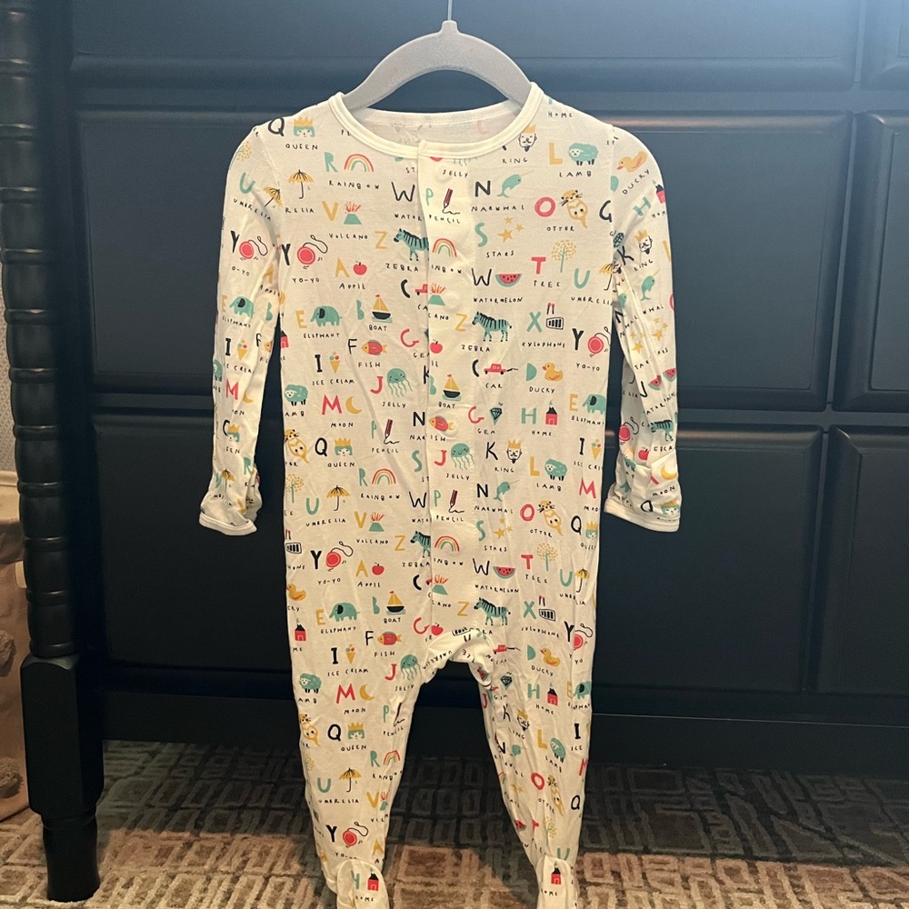 Magnetic Me ABC Footies One Piece, 3-6M, barely worn